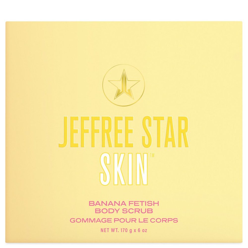 Jeffree Star Skin Banana Fetish Body Scrub 6 OZ NIB